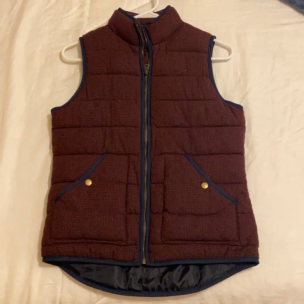 Checkered Puffer Vest!